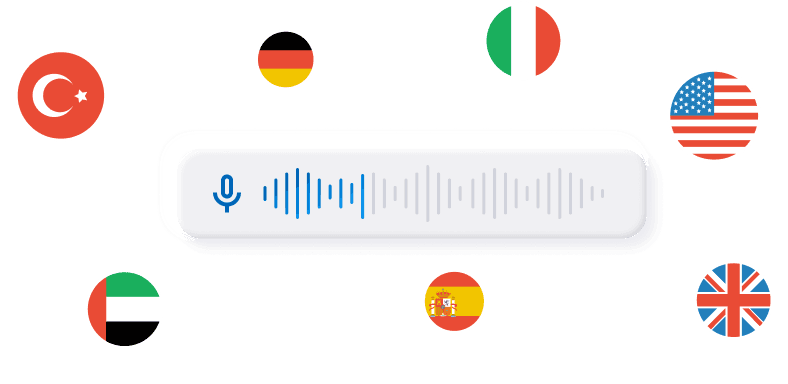 Live translated speech during a call