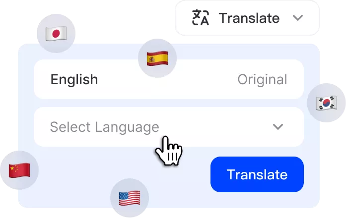 Pick languages before the call